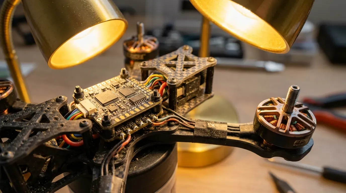 High-Tech in der Drohnen-Werkstatt