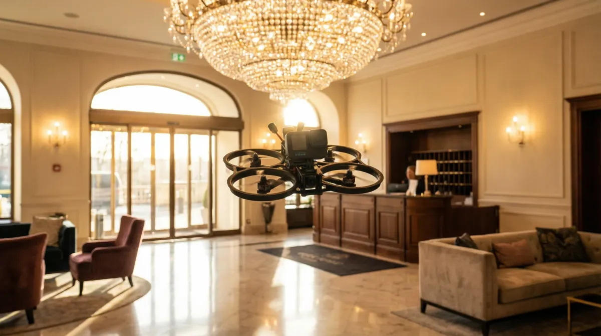 FPV-Drohnen für Hotels: Wie wir Gäste vor der Anreise begeistern
