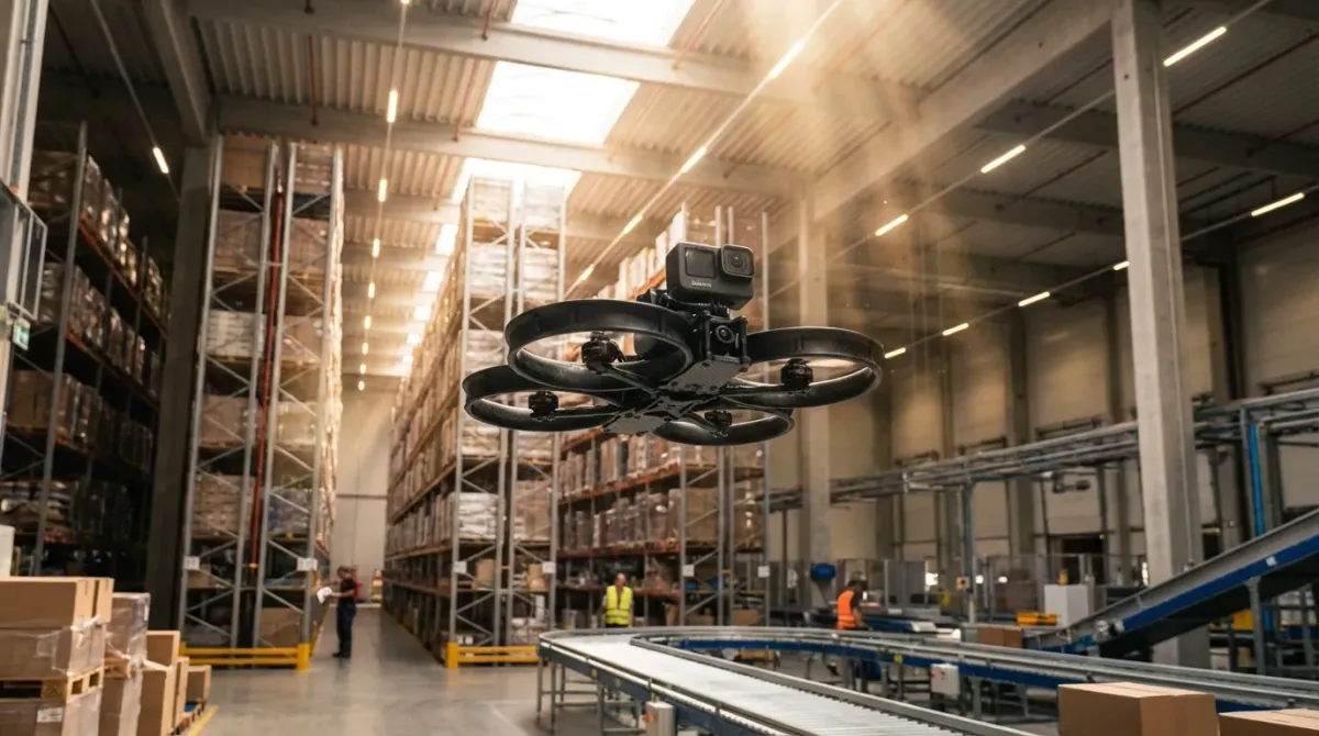 Der One-Shot Effekt: Wie wir durch ein Logistikzentrum flogen – ohne einen Schnitt