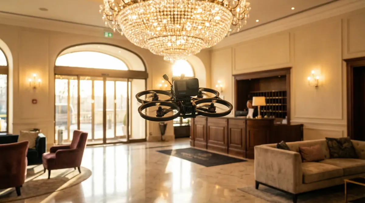 FPV-Drohnen für Hotels: Wie wir Gäste vor der Anreise begeistern