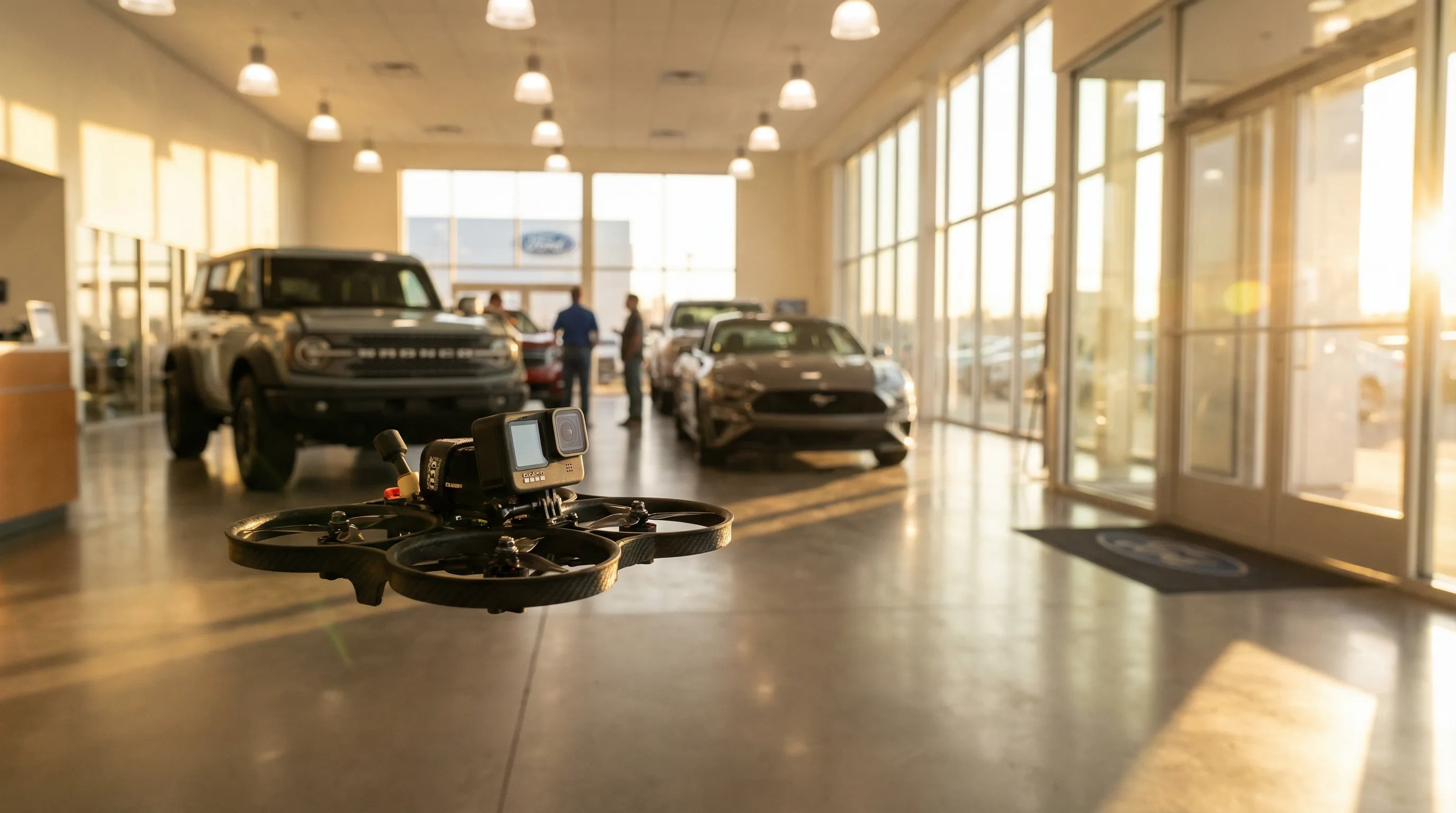 FPV-Drohnenaufnahmen für Motormobil - Automotive